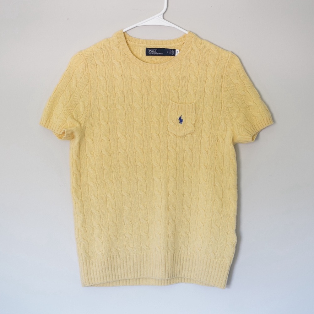 Polo Ralph Lauren Cable Wool-Cashmere Sweater